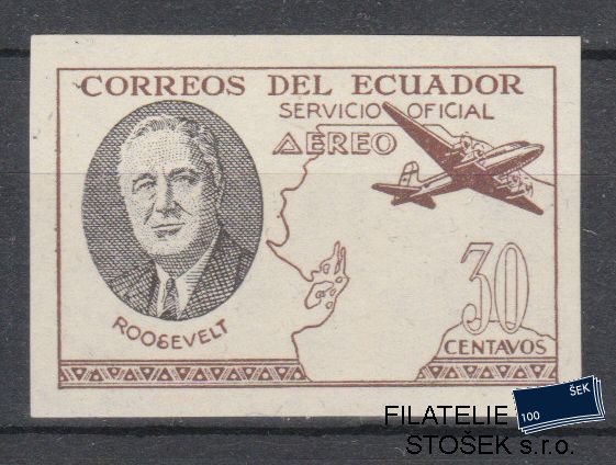 Ecuador známky Mi D 166 - Letadla