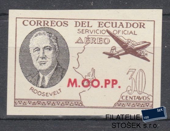 Ecuador známky Mi D 174 - Letadla