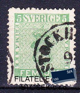 Švédsko známky Mi 0007a