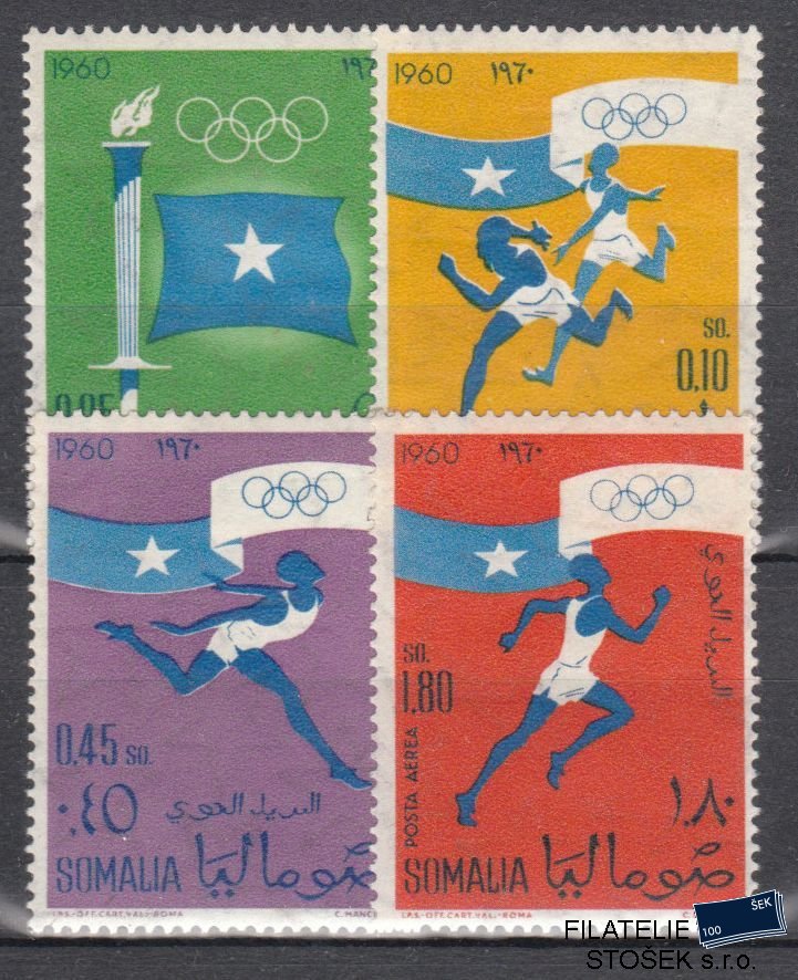 Somalia známky Mi 6-11 - Olympijské hry