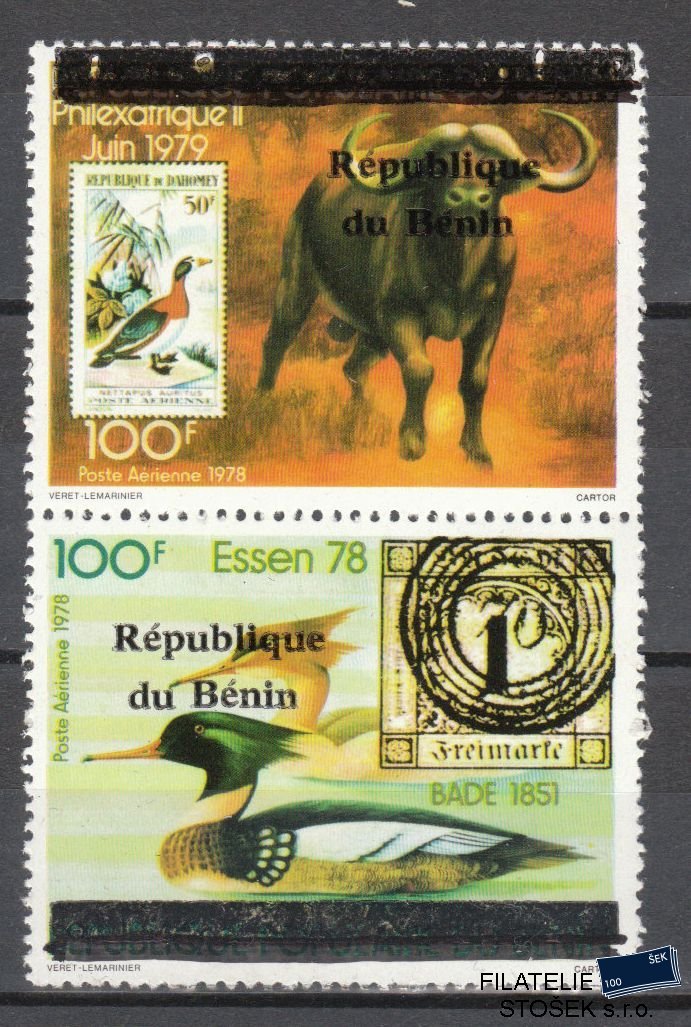 Benin známky Mi 1117-18 - Fauna