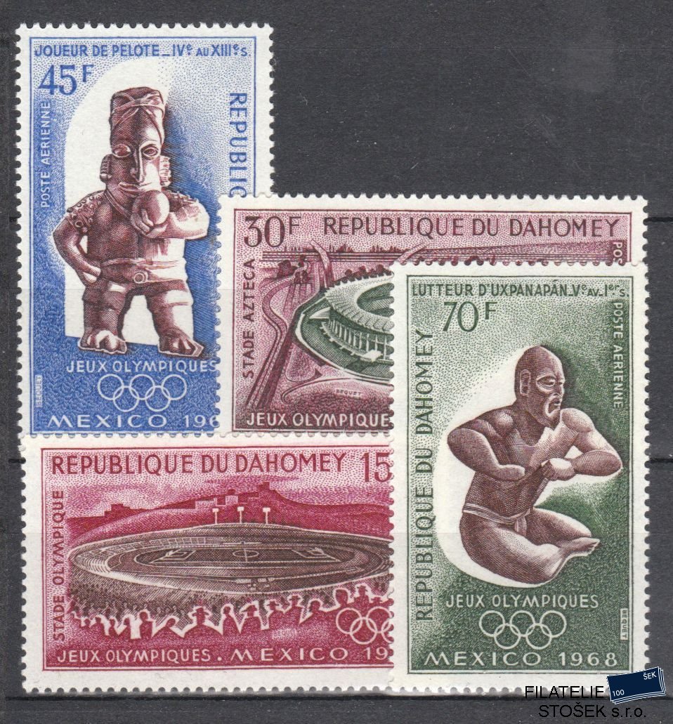 Dahomey známky Mi 360-63 - Olympijské hry