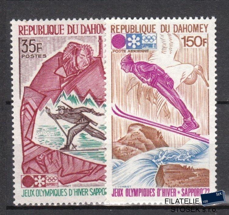 Dahomey známky Mi 470-71 - Olympijské hry