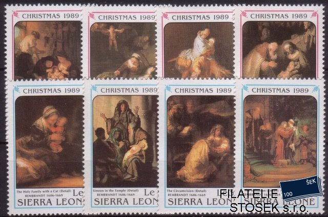 Sierra Leone Mi 1342-9+Bl.118-9