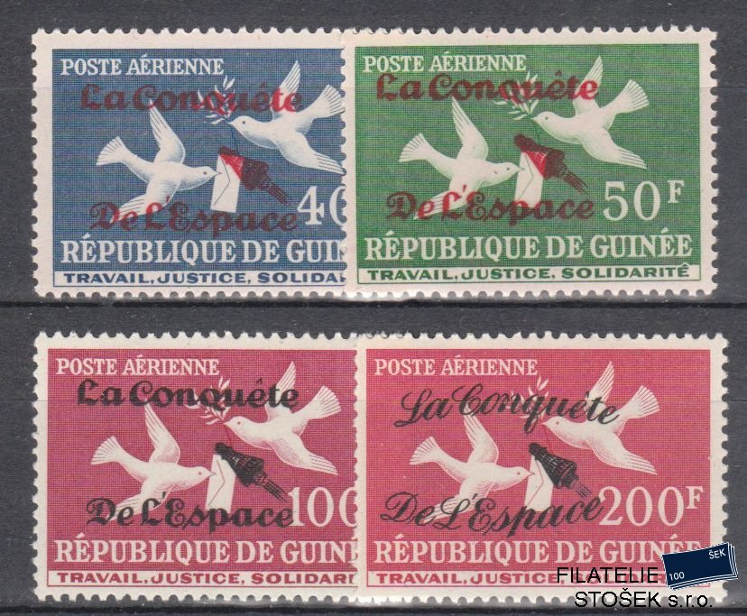 Guinea známky Mi 145-148