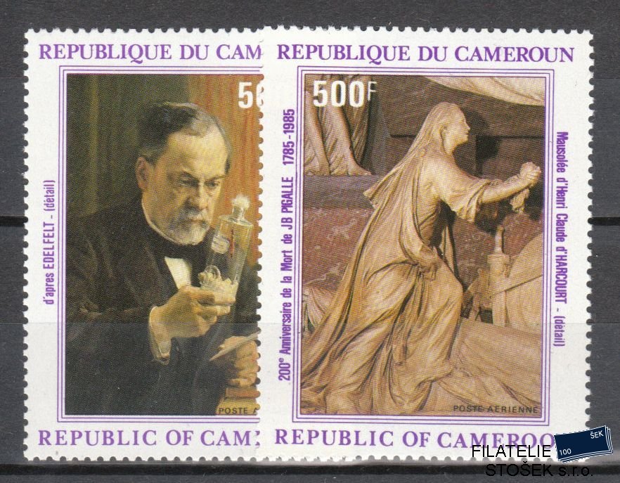 Kamerun známky Mi 1099-1100 Umění