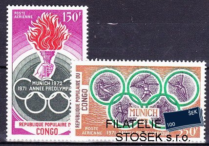 Congo fr. známky Mi 0312-3