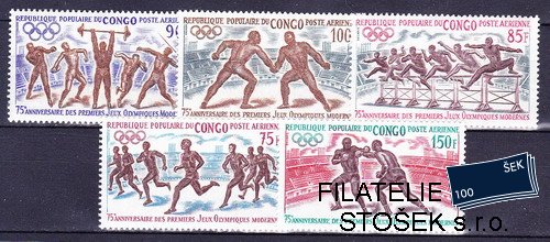 Congo fr. známky Mi 0318-22