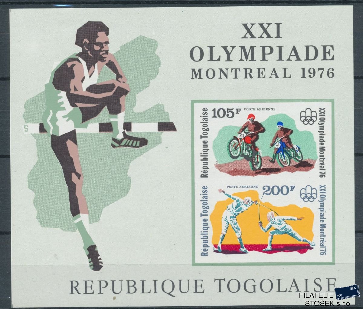 Togo známky Mi Blok 104B - Olympijské hry