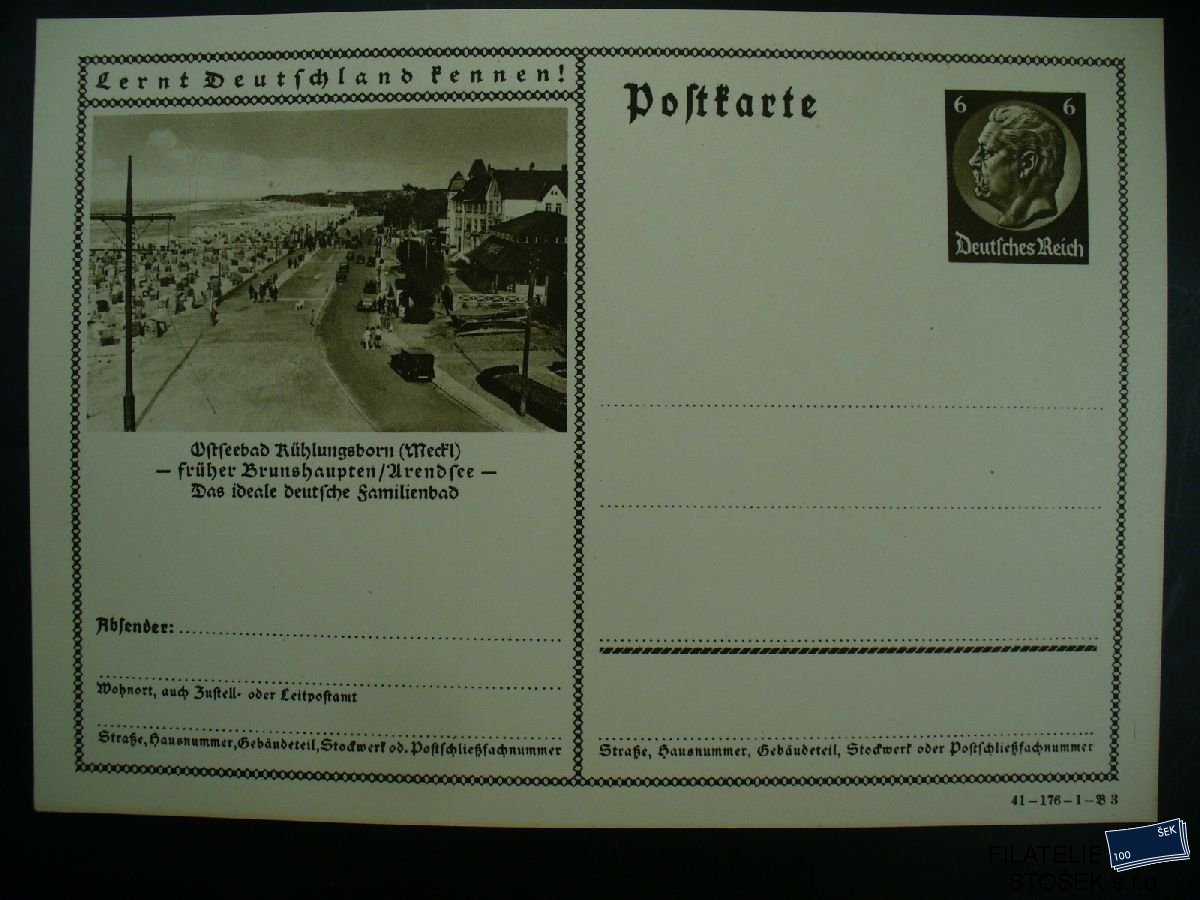 Deutsches Reich celistvosti Ganzsachen P 236 - 41-176-1-B3