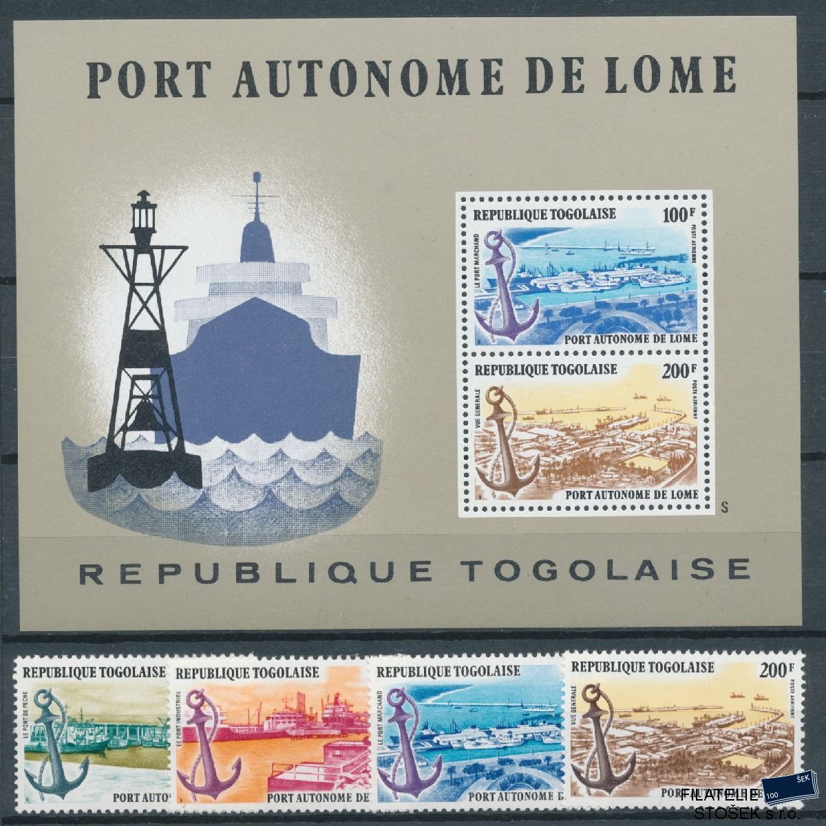 Togo známky Mi 1290-93 + Bl 131