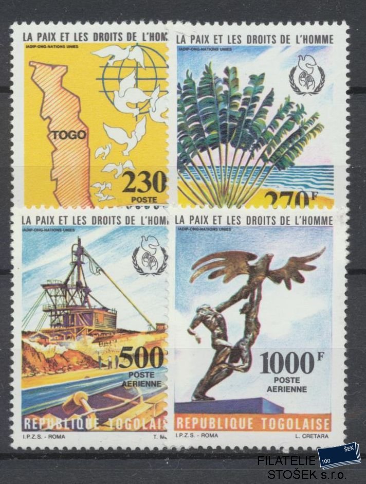 Togo známky Mi 1846-49