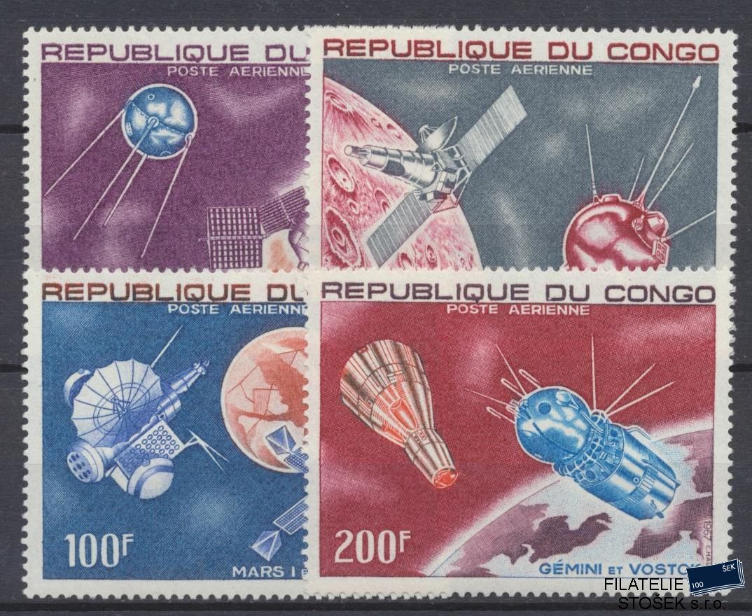 Kongo známky Mi 134-137