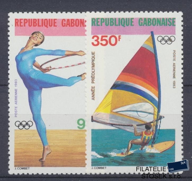 Gabon známky Mi 848-49