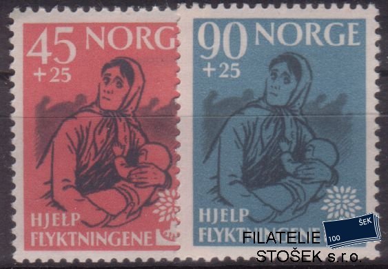 Norsko známky Mi 0442-3