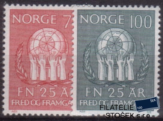 Norsko známky Mi 0611-2