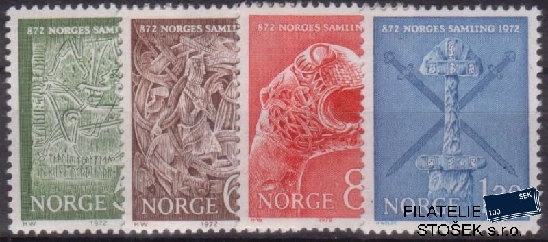 Norsko známky Mi 0639-42