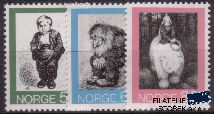 Norsko známky Mi 0652-4