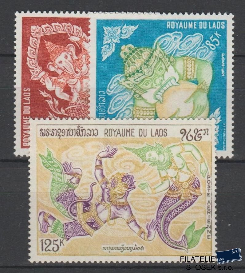 Laos známky Mi 301-303