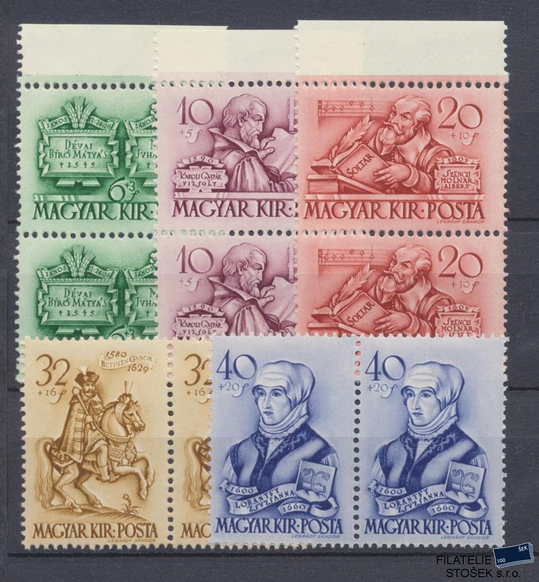 Maďarsko známky Mi 616-20 - 2 Pásky