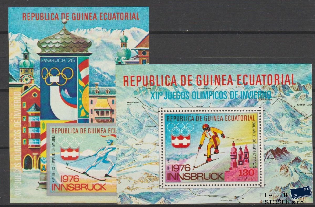 Guinea Äquatorial známky Mi Blok 159-160