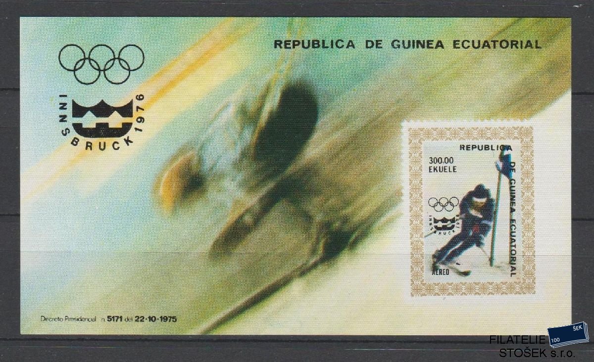 Guinea Äquatorial známky Mi Blok 216
