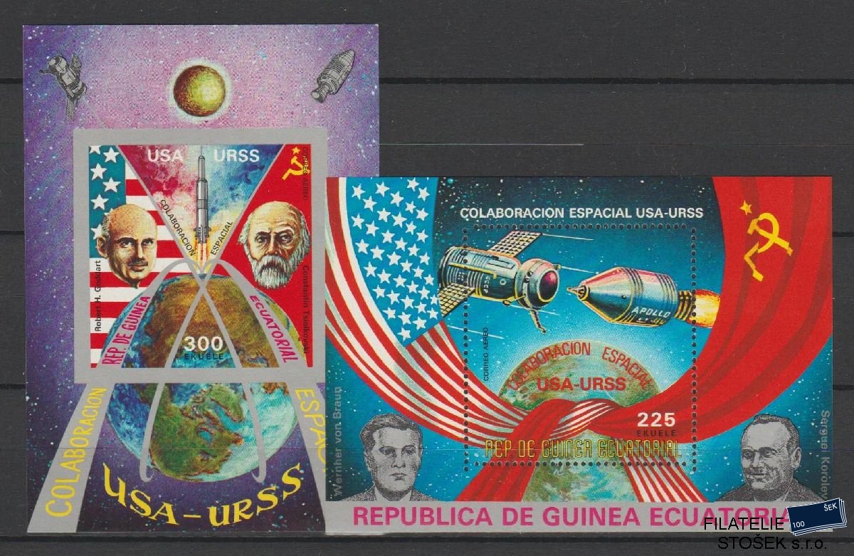 Guinea Äquatorial známky Mi Blok 172-173