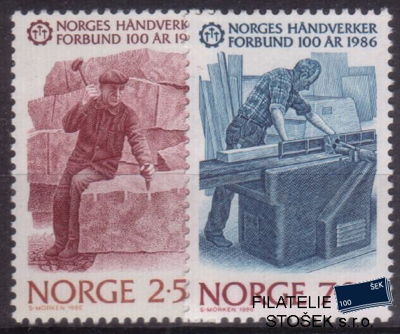 Norsko známky Mi 0944-5