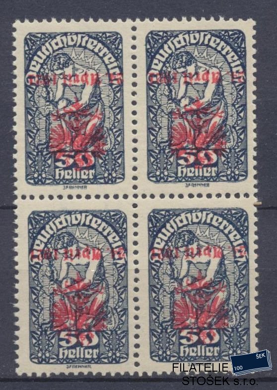 Rakousko známky - Mi 271 K 4 Blok - Tirol