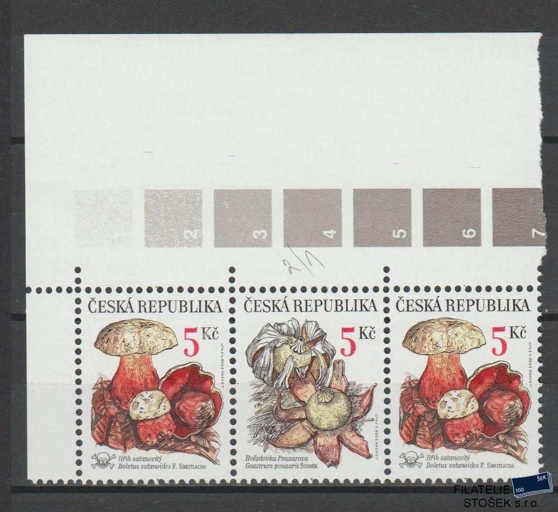 Česká republika známky 264-265 3 Páska