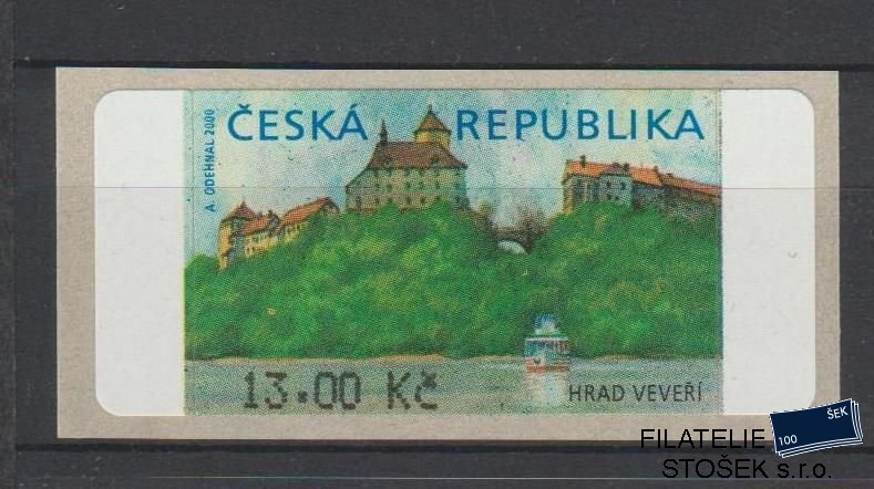 Česká republika známky AT 1 VV - Žlutá skvrna bez * - 13 Kč