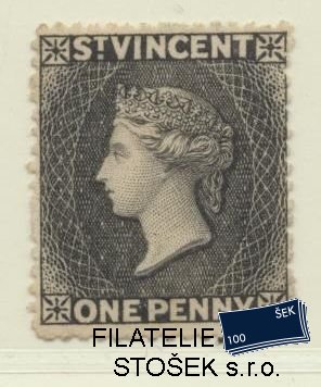 St. Vincent známky SG 15 - Bez lepu
