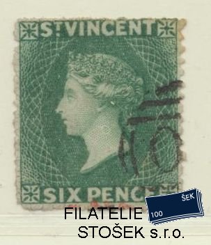St. Vincent známky SG 19b