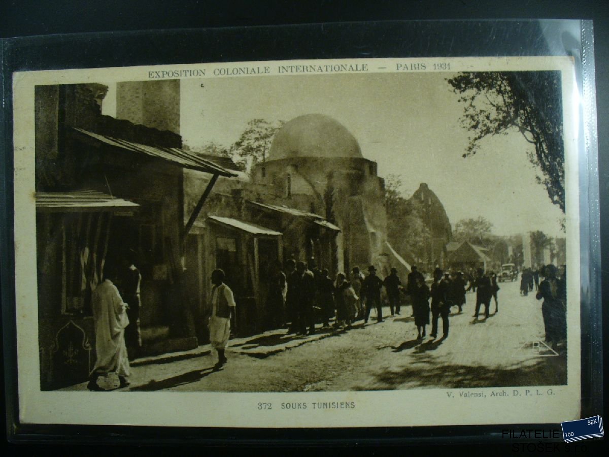 Námětová pohlednice - Výstavy - Exposition voloniale internationale Paris 1931