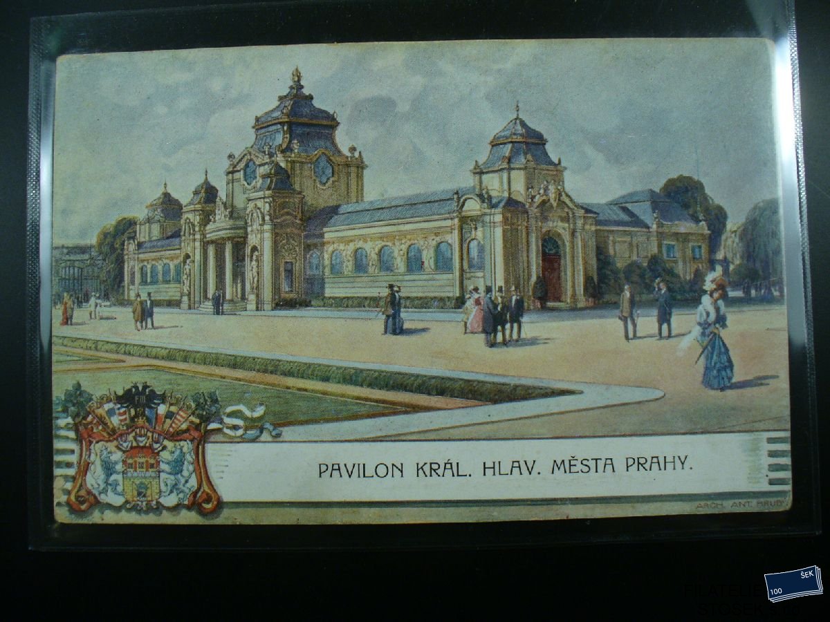 Námětová pohlednice - Výstavy - Pavilon Královské Vinohrady