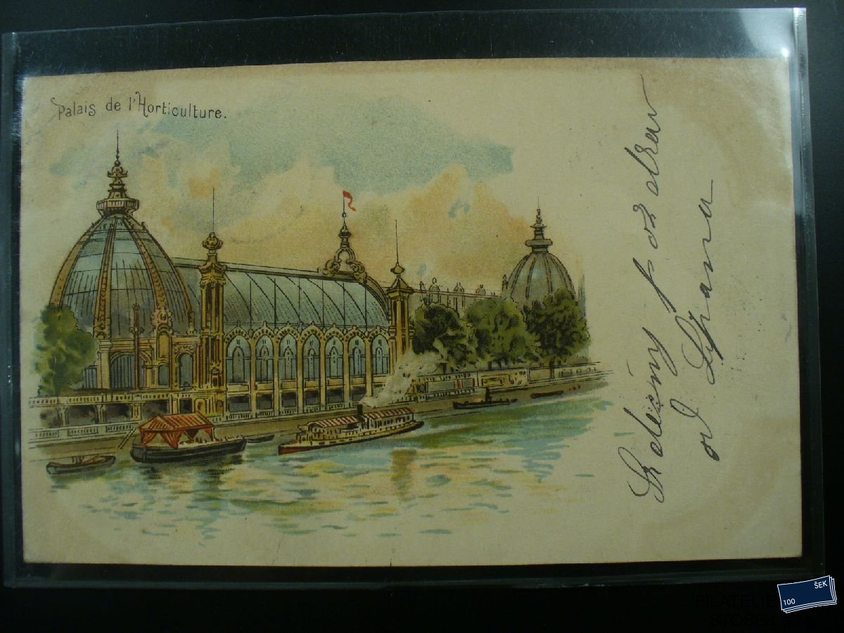 Námětová pohlednice - Výstavy - Palais de l Horticulture