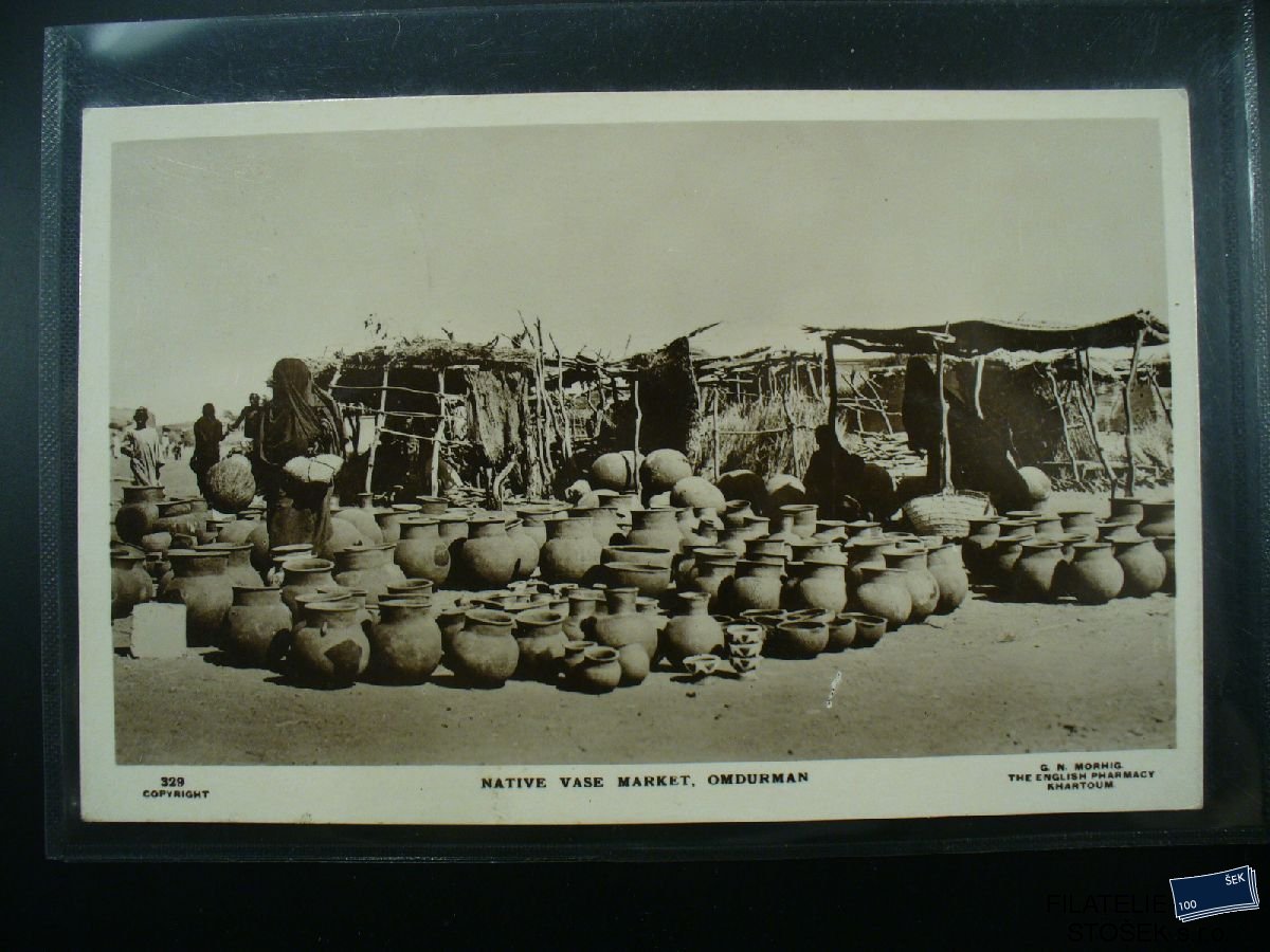 Námětová pohlednice - Lidé - Kroje - Omdurman