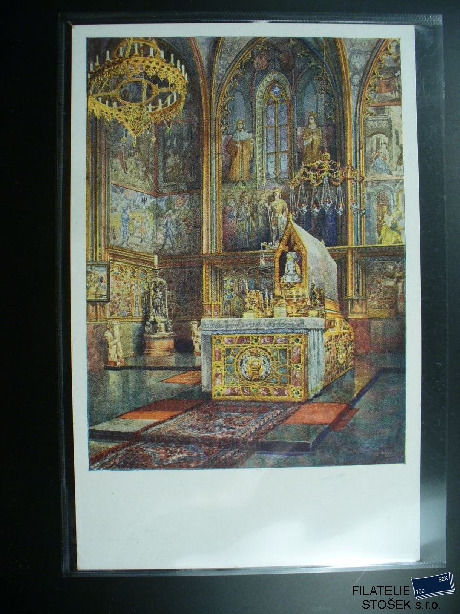 Námětová pohlednice - Náboženské