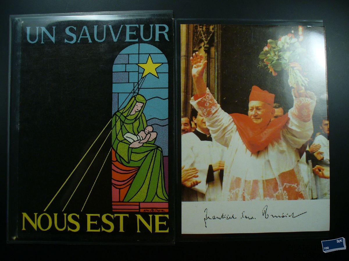 Námětová pohlednice - Náboženské - Sestava