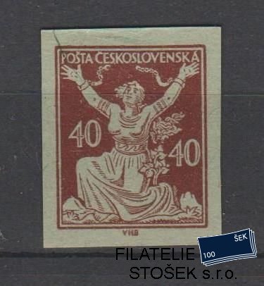 ČSR I známky 154 Zt - VN ZP 25