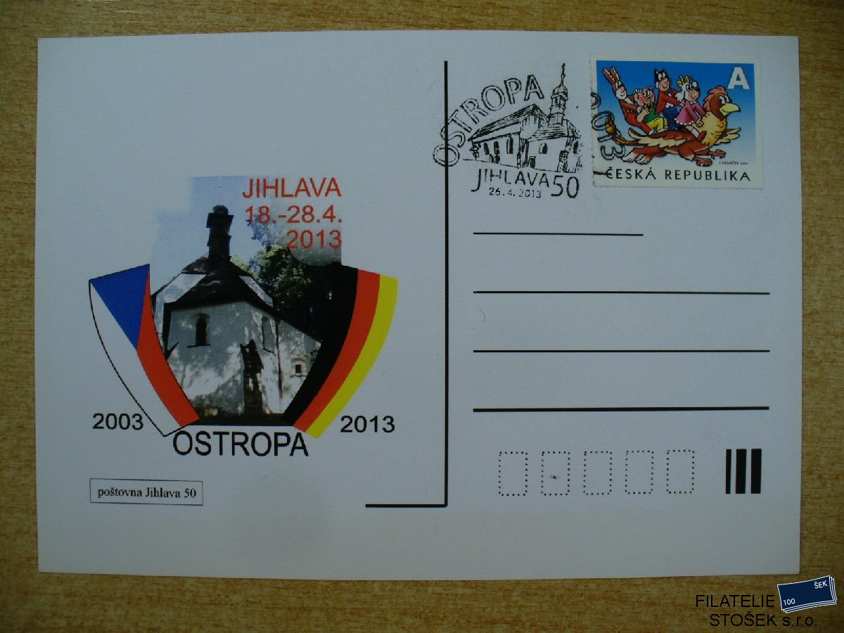 ČR příležitostné obálky - Ostropa 2003-2013