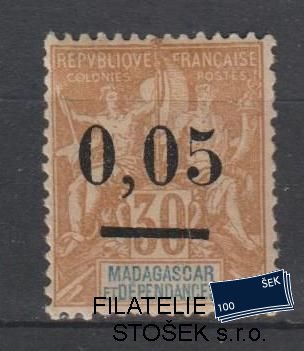 Madagascar et Dependences známky Yv 52