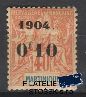 Martinique známky Yv 55