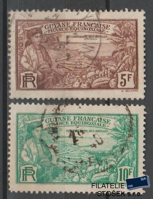 Guyane známky Yv 141-42