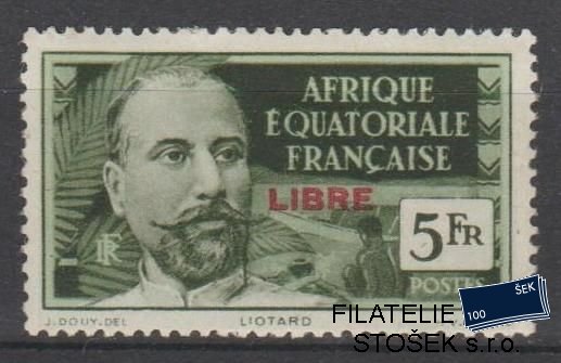 Afrique Equatoriale Francaise známky Yv 136