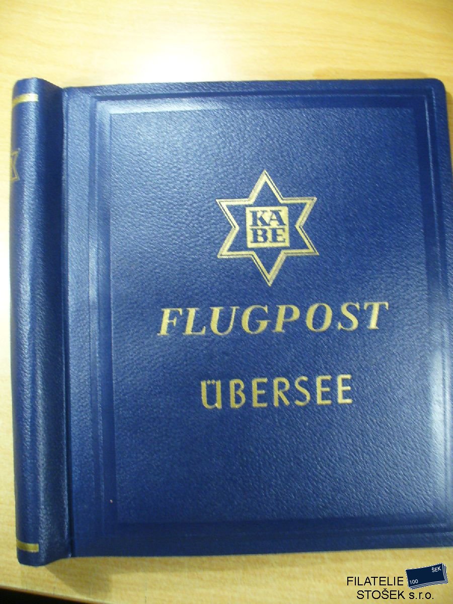Pérové desky KABE - Modré s nápisem Flugpost