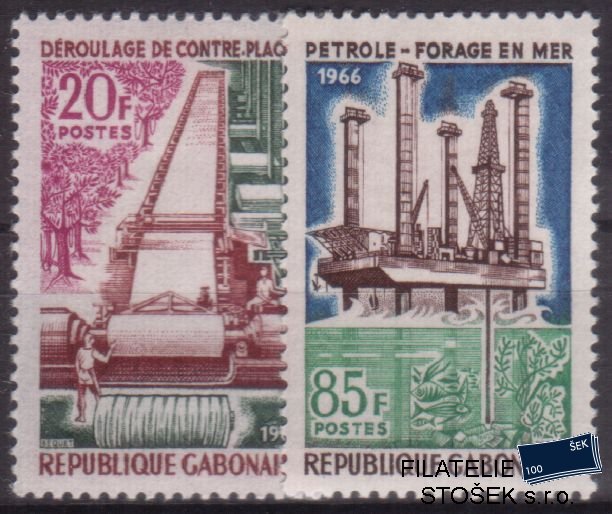 Gabon Mi 0251-2