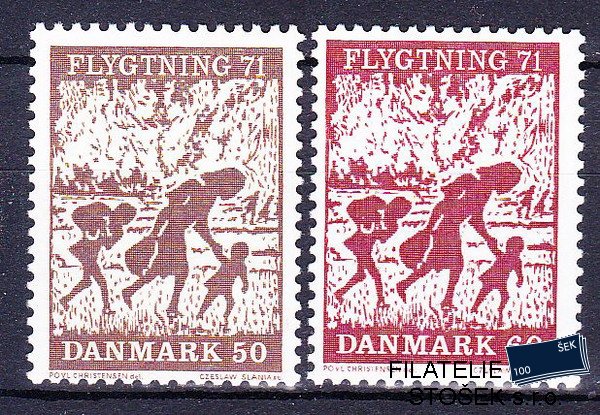 Dánsko známky Mi 0508-9