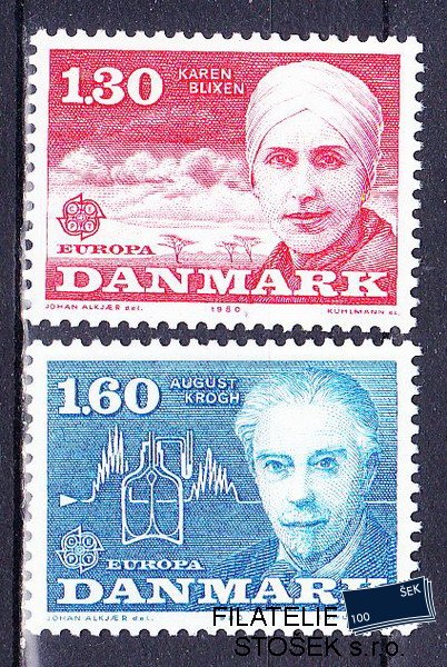 Dánsko známky Mi 0699-700