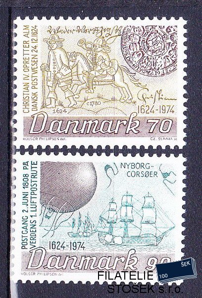 Dánsko známky Mi 0577-8